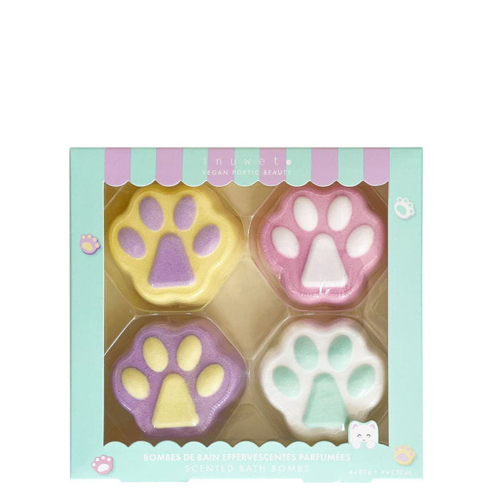 Fizzi Kitty - Coffret 4 Bombes de Bain