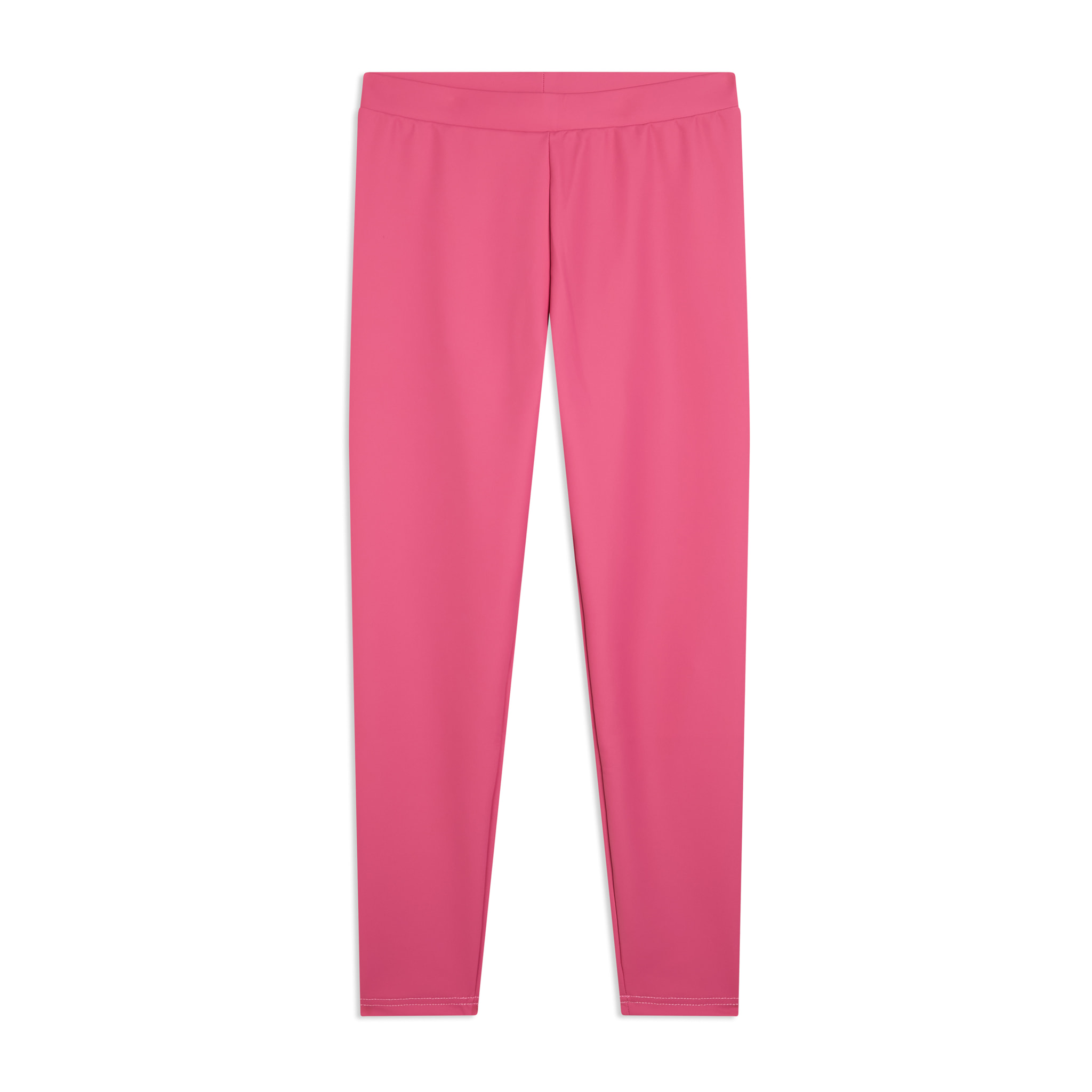 Leggings 7/8 in tessuto coated elasticizzato vita regular