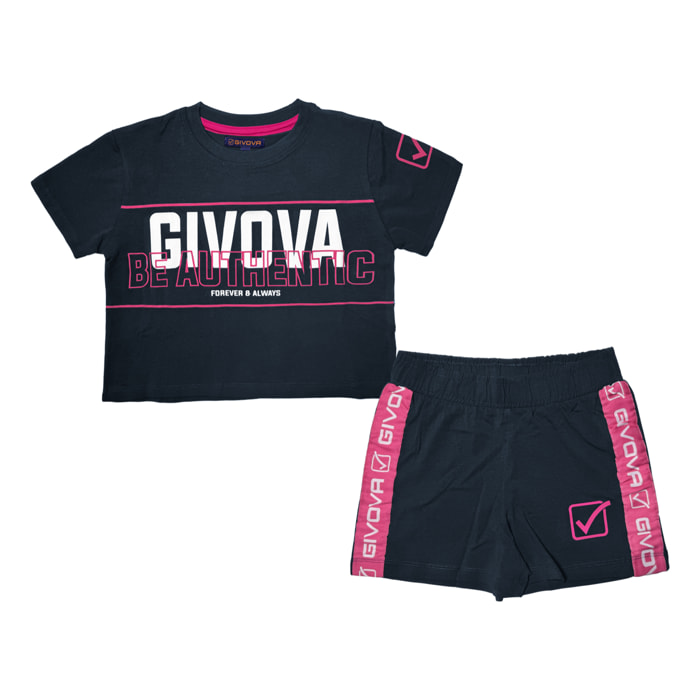 Completo Corto Ragazza GIVOVA Cotone 8 / 16 Anni