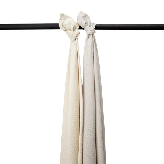 Muselina Lavada Gde Pack De 2 Me-Uni