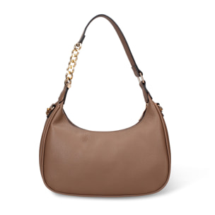 Borsa a spalla da donna - Modello Eris Nova - Pelle vegana PU - 30.0 x 22.0 x 9.0 cm