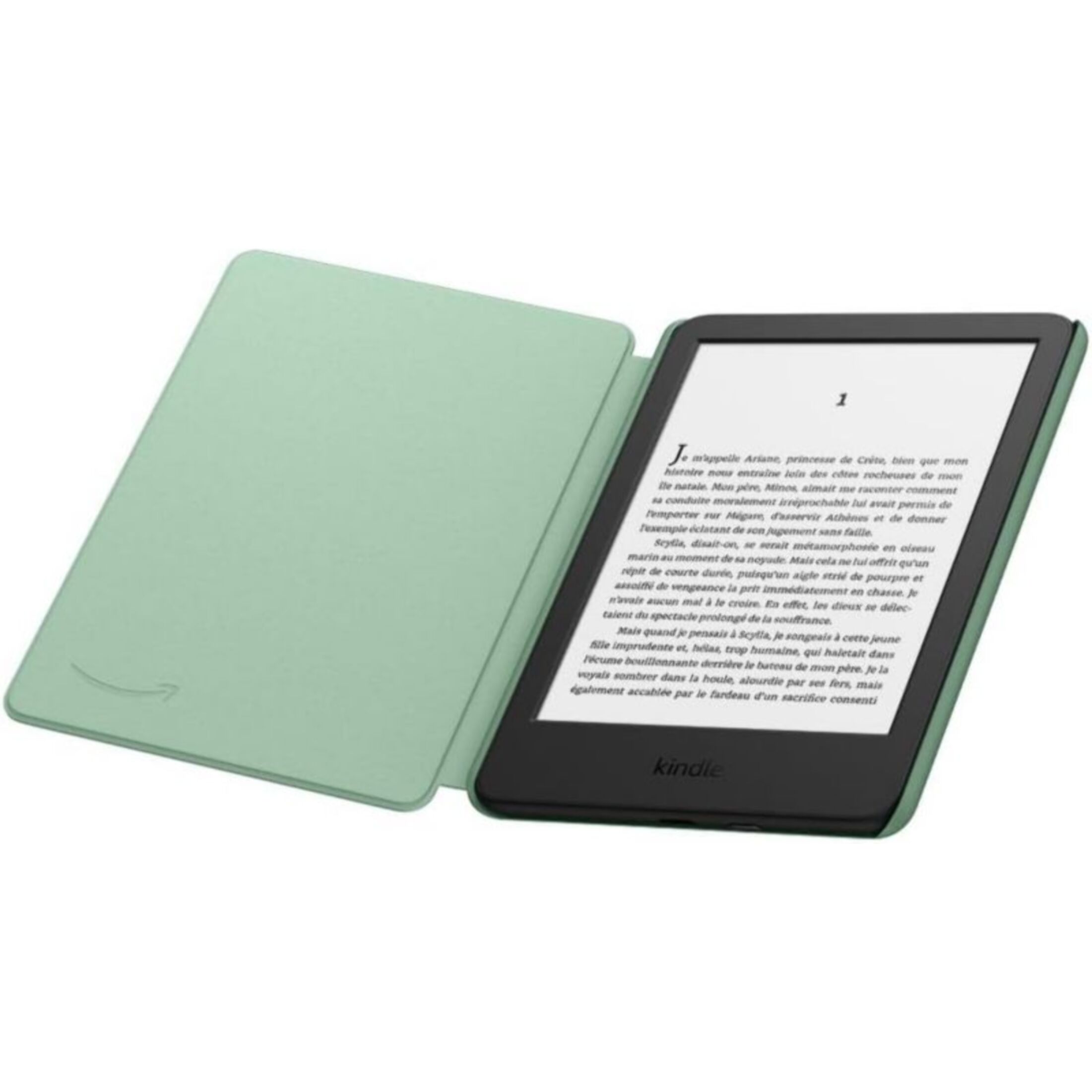 Housse AMAZON Kindle (modèle 2024) Vert Matcha