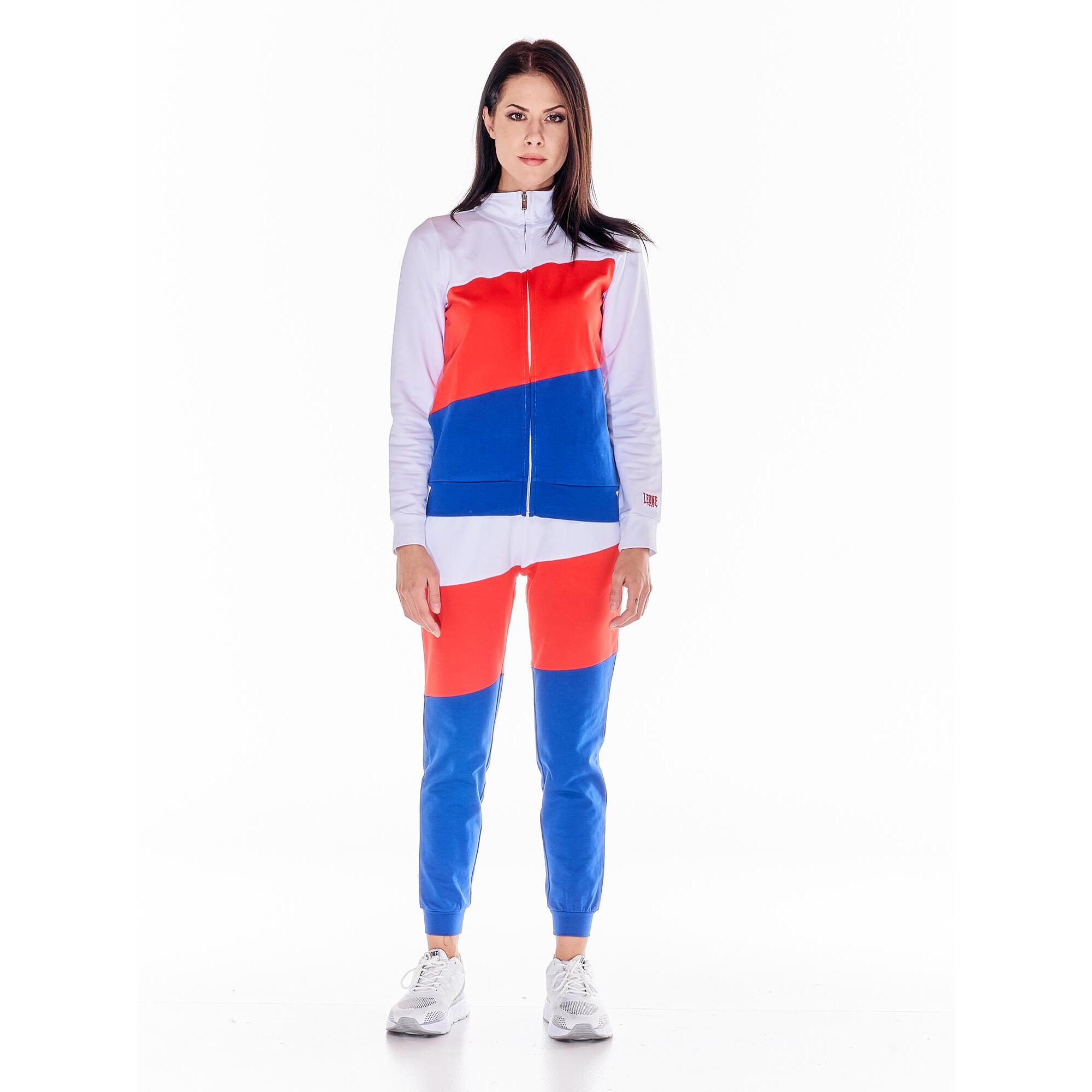Tuta donna con collo alto e zip linea Live in Colors