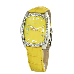 Reloj Chronotech CT7504LS-05 Mujer Analogico Cuarzo con Correa de Piel