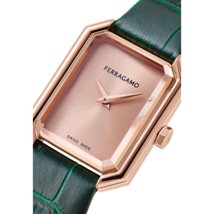 Ferragamo Reloj De Cuarzo 2 Manecillas S8-Ferragamo Crystal Tank