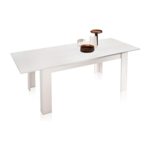 Mesa de comedor extensible Kana Blanco