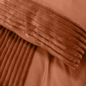 Parure housse de couette 3pcs 100% microfibre_terre 220x240 cm