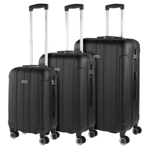 Maleta Itaca Havel Set De 3 Unidades Negro