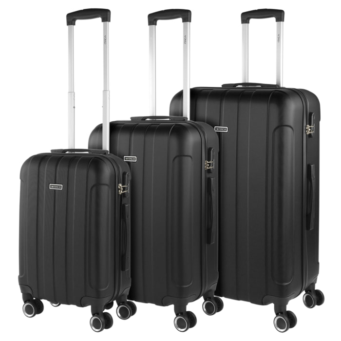 Maleta Itaca Havel Set De 3 Unidades Negro