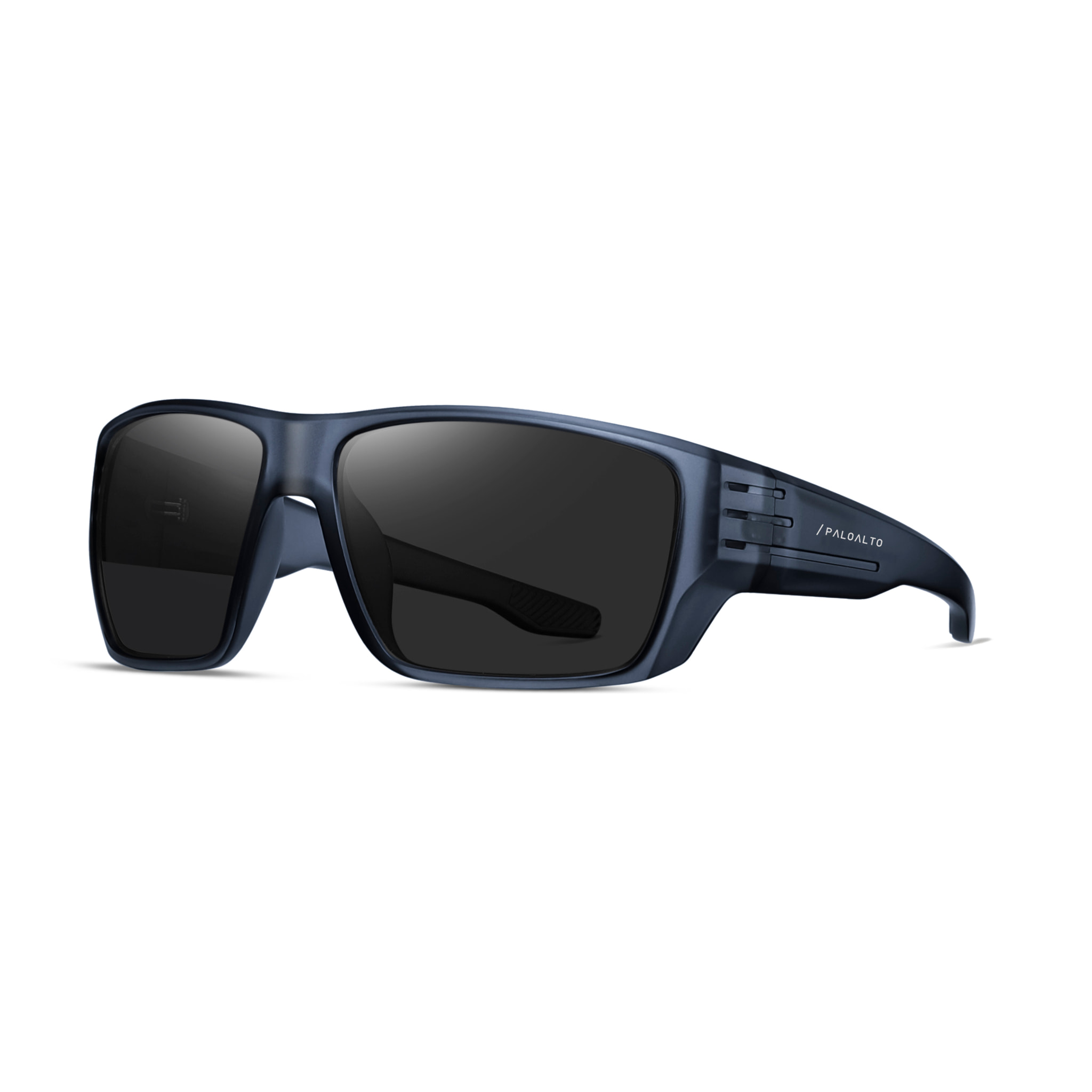 Gafas de sol PALO ALTO SKATE - Azul mate transparente / Polarizada ahumada