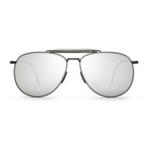 Gafas de sol Thom Browne Unisex TB-015-LTD-BLK-GRY-62