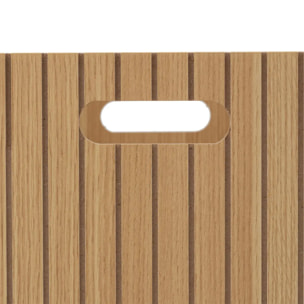Panier "Tasso" 31x31cm bois