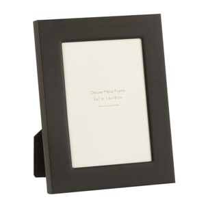 J-Line cadre photo Bord Large - métal - noir - medium - 2 pièces