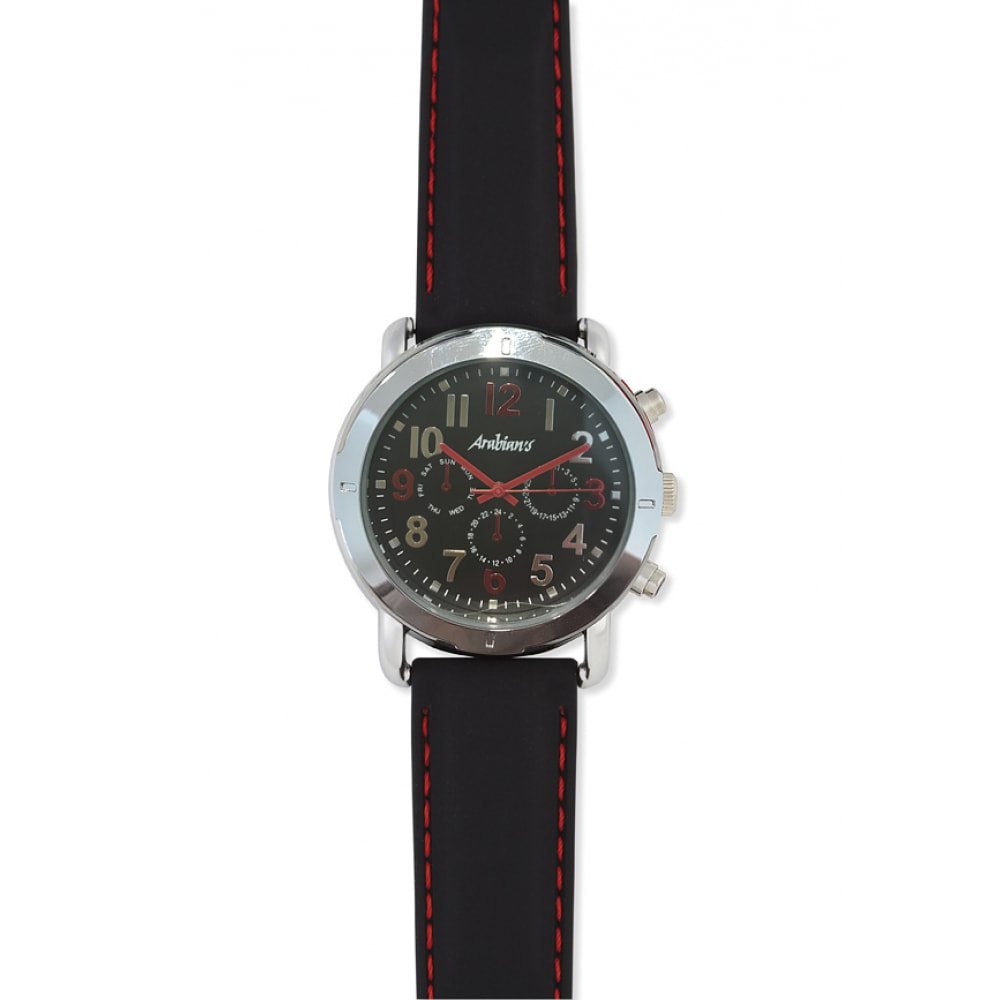 Reloj Arabians HBA2260N Hombre Analogico Cuarzo con Correa de Silicona