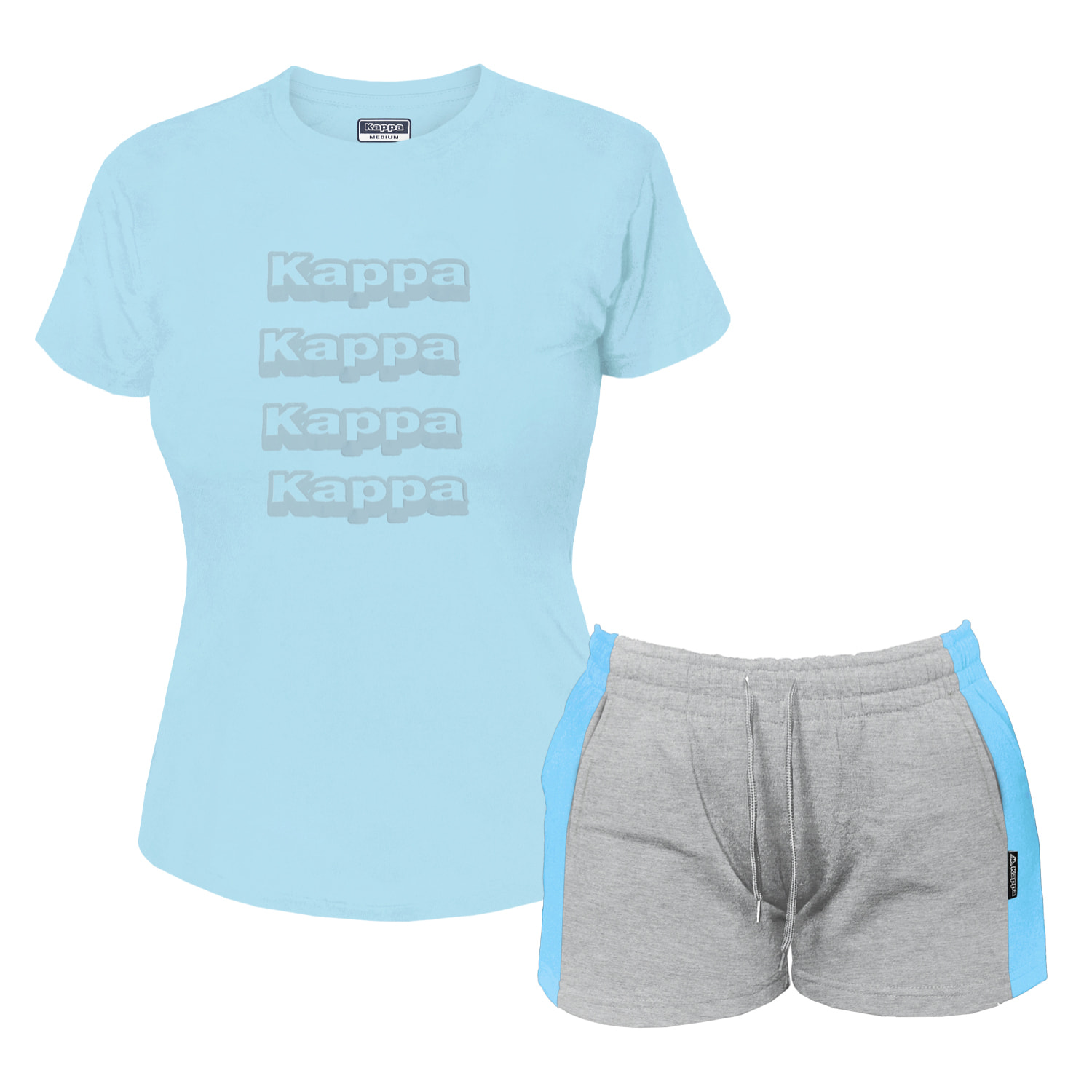 Completo Corto Donna KAPPA Cotone Jersey