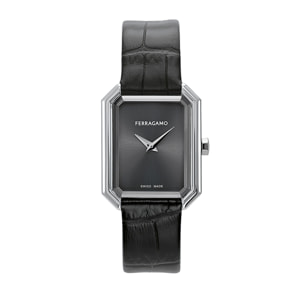 Ferragamo Reloj De Cuarzo 2 Manecillas S8-Ferragamo Crystal Tank
