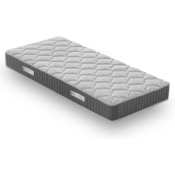 Materasso 90x190 in Memory Foam - Ortopedico - Alto 20 cm - 5 cm Memory Foam Termico