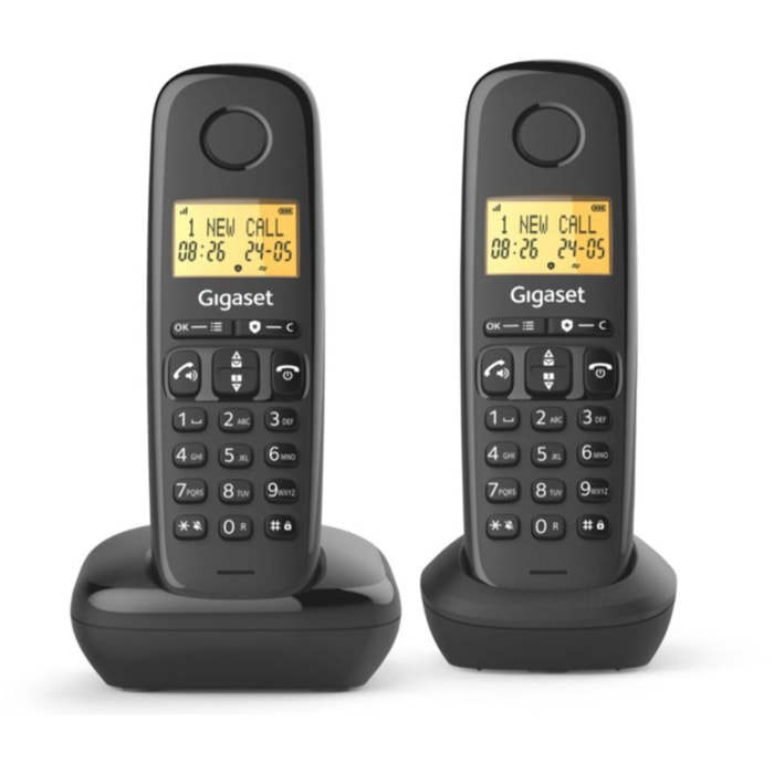 Téléphone sans fil GIGASET BASIC 100 DUO