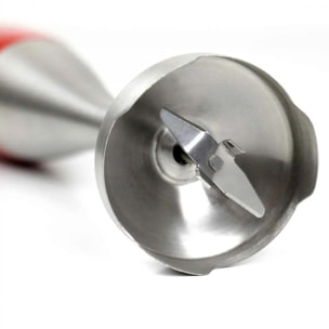 Batidora de mano JATA JEBT1852 de 900 W. 2 cuchillas. Regulador de velocidad. Incluye vaso medidor