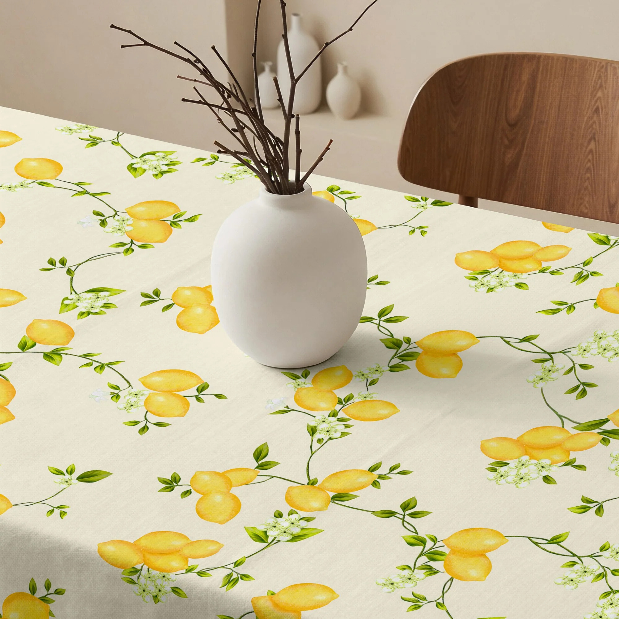 Nappe anti-taches 100% coton Pietro