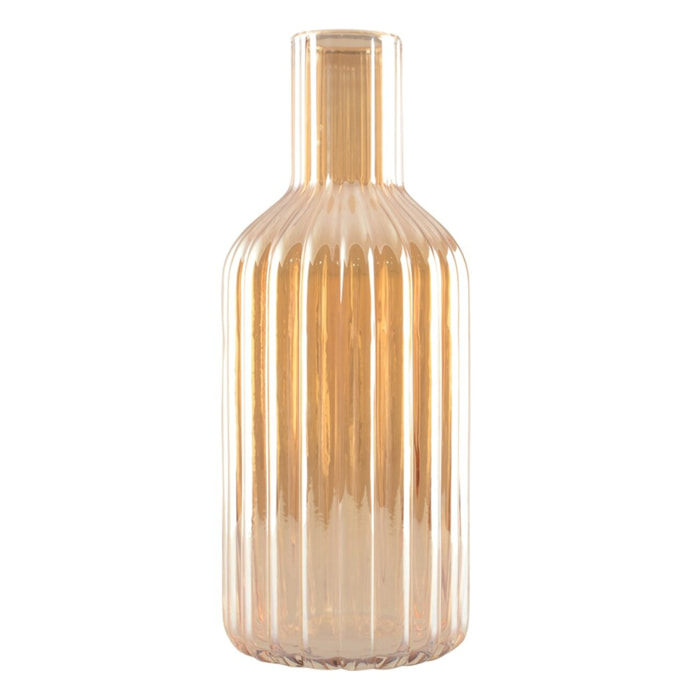 Carafe dorée 10.5x25.5cm