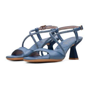 Sandalia Tacon Danielle Azure 6 cm