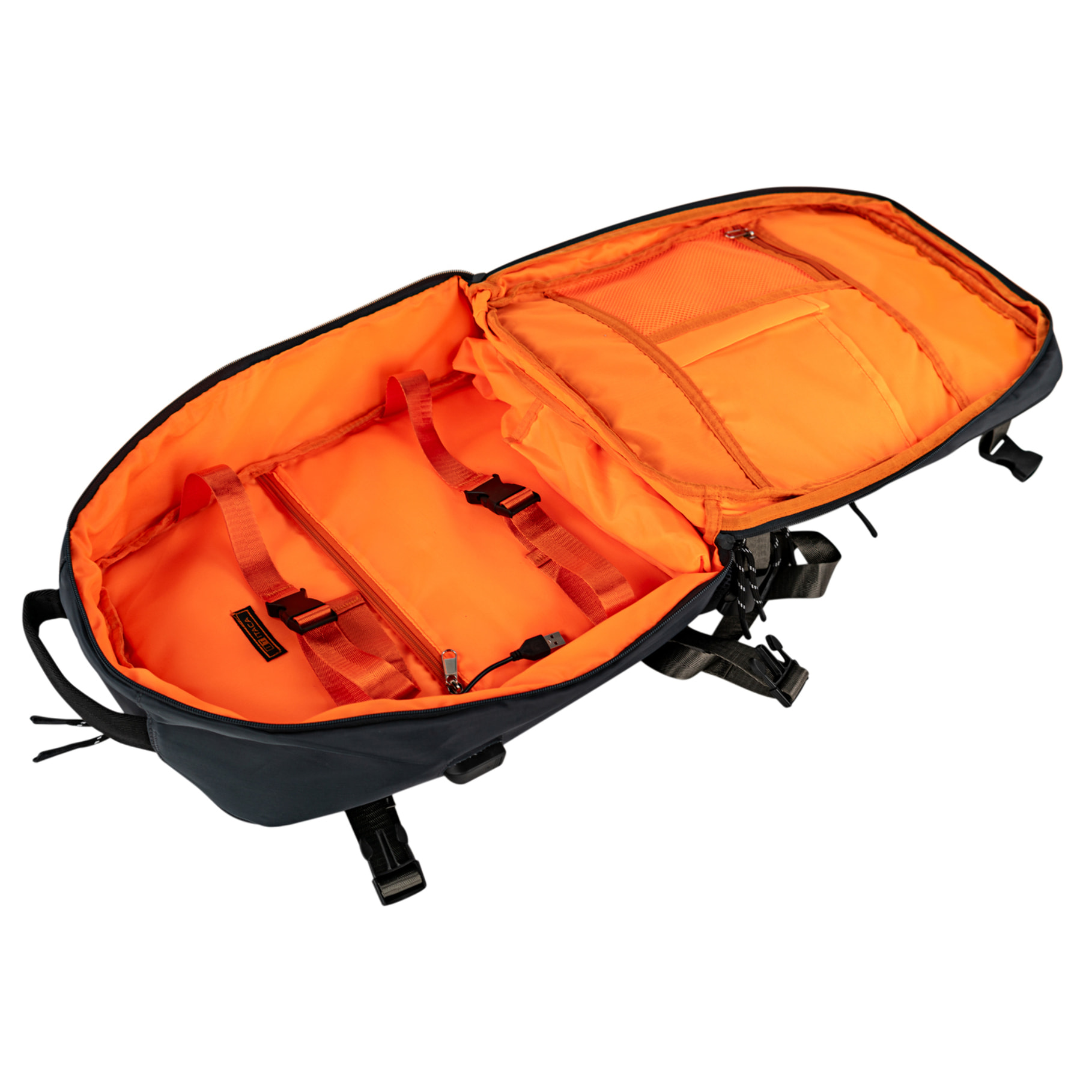 Mochila Viaje Cabina Itaca Trent Gris Oscuro