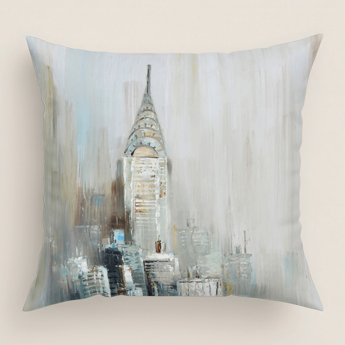 Naturals - Funda de Cojín Estampado - Con Cremallera - Sin relleno - 100% Algodón - Ny Paint