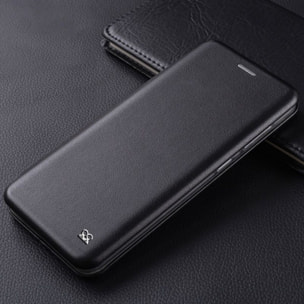 Etui IBROZ Huawei Y6P 2020 Cuir noir
