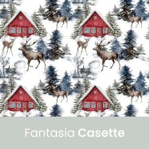 Set copripiumino singolo in cotone con sacco e federa, morbido e traspirante, leggero e resistente 118 g/m², ideale per uso quotidiano, certificato OEKO-TEX, facile da lavare, comfort naturale e praticità per la biancheria da letto