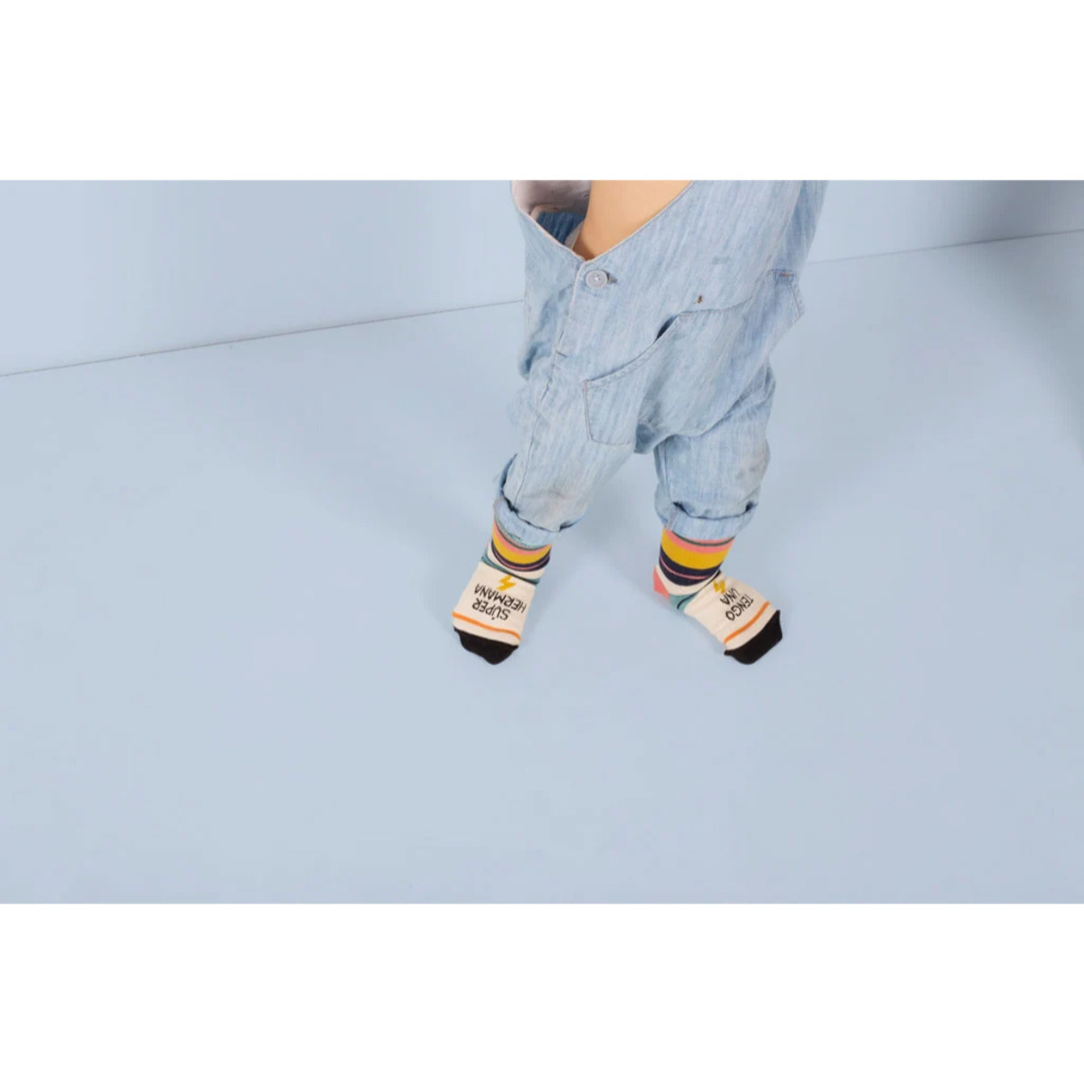 Mini Calcetines "Tengo una súper hermana"