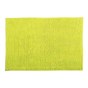 Alfombra de chenille para baño, Color Verde (60 x 90 cm) - MSV.