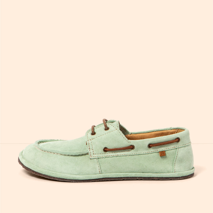 Zapatos N5675 SILK SUEDE MENTA/ BARE color Menta