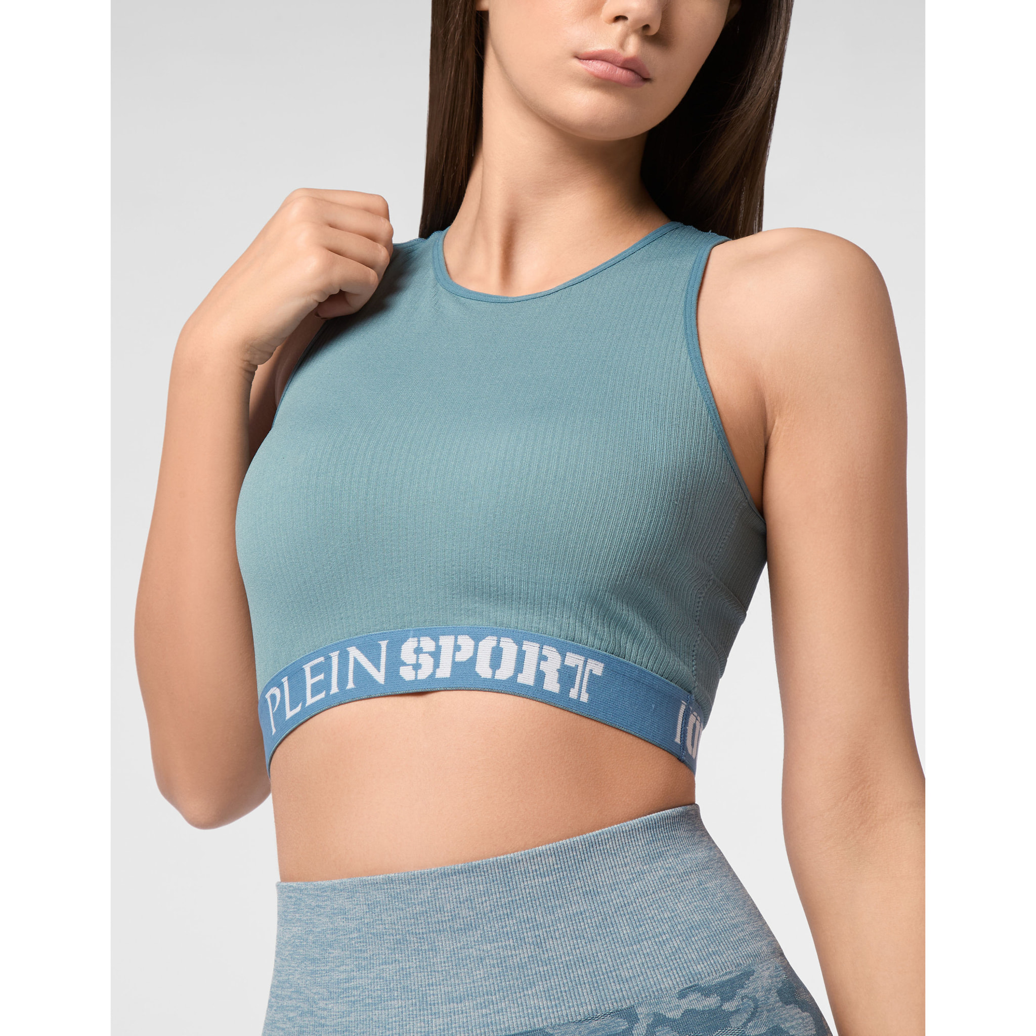 PLEIN SPORT Sujetador deportivo LOGO