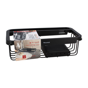 Egouttoir extensible 34.5-48cm en polypropylène et inox
