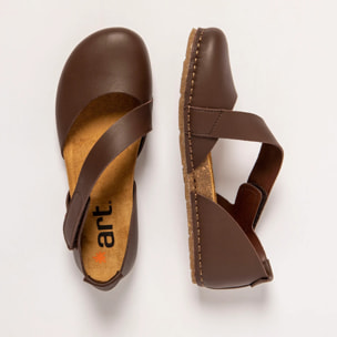 Sandalias 0384 NAPPA BROWN/ CRETA color Brown