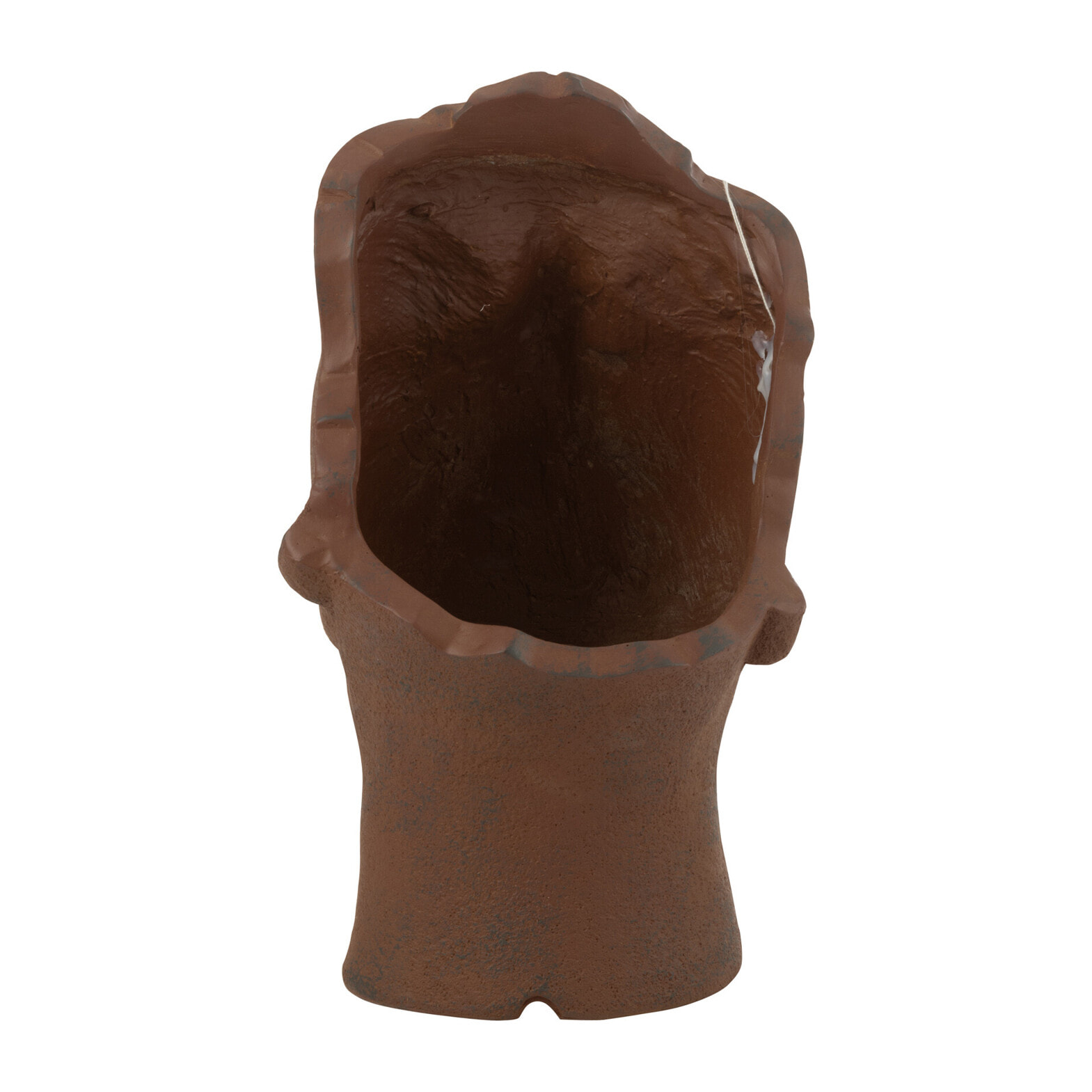 J-Line cache-pot David - céramique - rouillé - small - Ø 22 cm