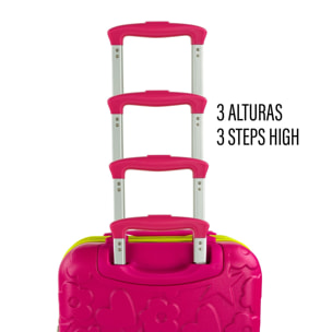 Juego De Maletas Pc Agatha Ruiz De La Prada Iconic Fucsia