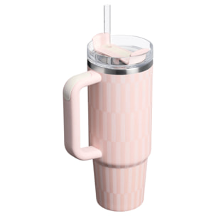 Botella de agua Isotermica - 0,89L - QUENCHER® H2.O FLOWSTATE™ TUMBLER - Tea Rose Tile