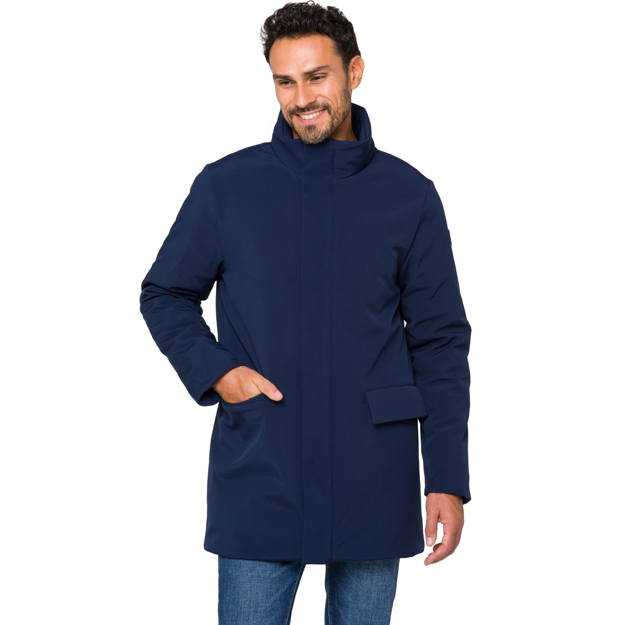Chaqueta Hot Buttered térmica impermeable Shakotan azul marino