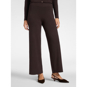 Elena Mirò - Pantaloni in tricot - Marrone