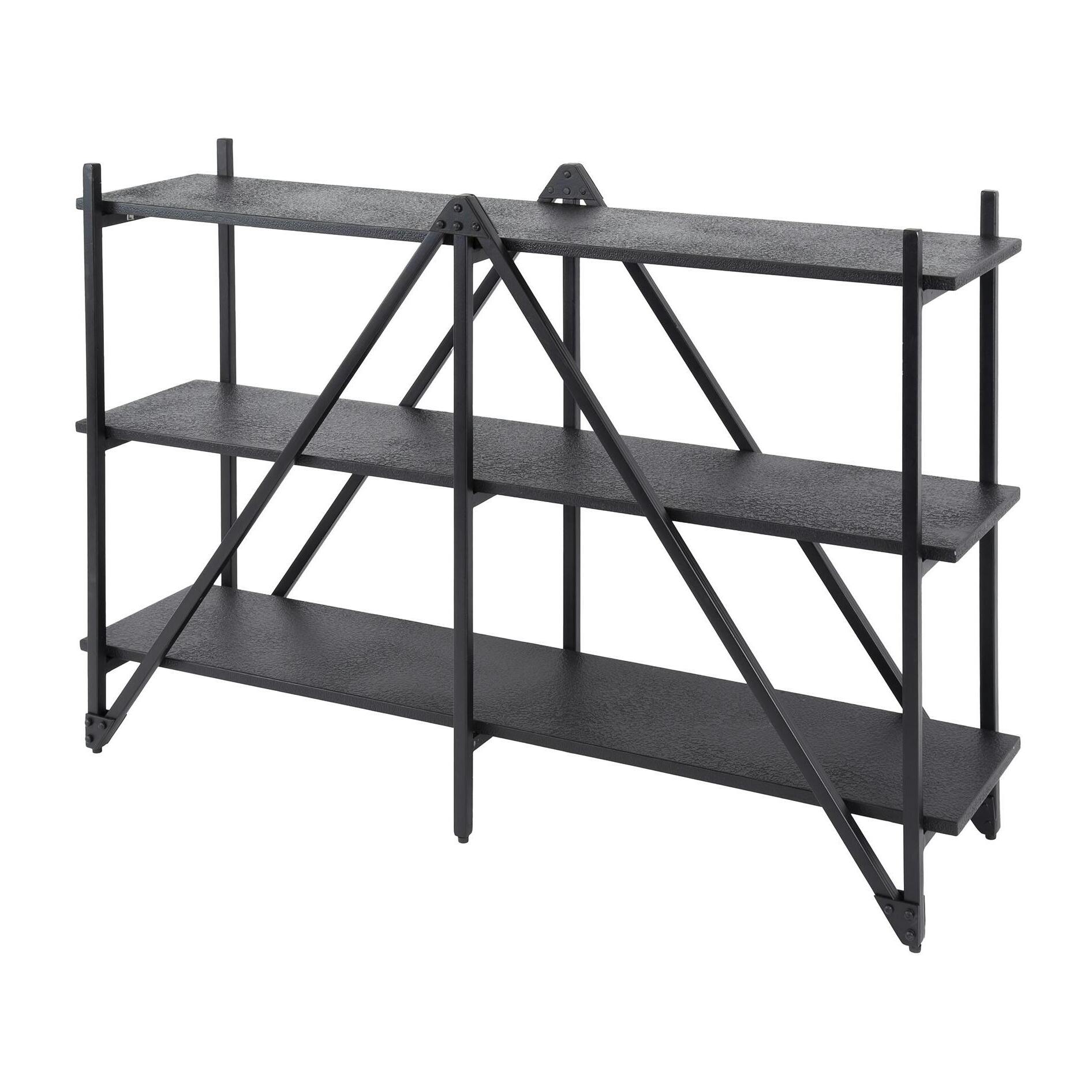 Etagère de salon moderne 3 plateaux RALF