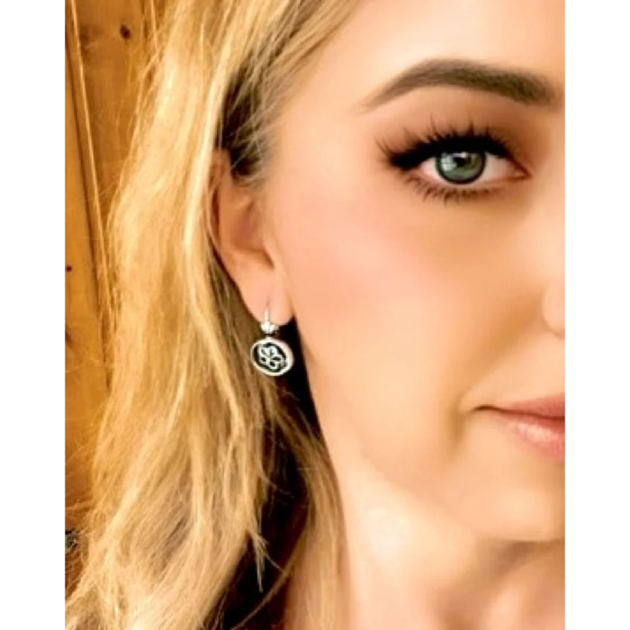 Pack pendientes dormilona en plata 10µ envejecido