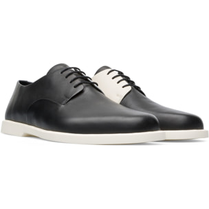 Camper Zapatos con cordones Hombre Twins Negro