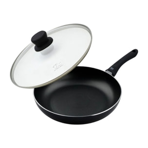 Poêle à frire 28 cm avec couvercle en verre Elo Smart Life