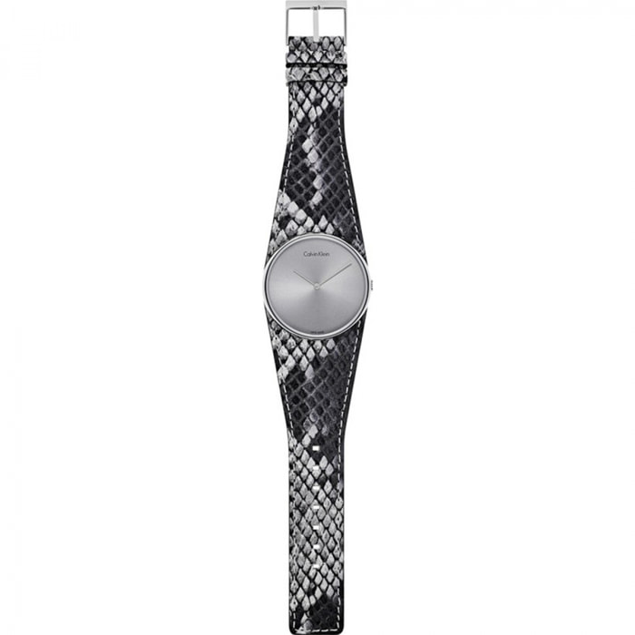 Reloj Calvin Klein K5V231Q4 Mujer Analogico Cuarzo con Correa de Cuero