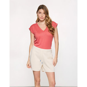 Short Deportivo Beige - Lihn