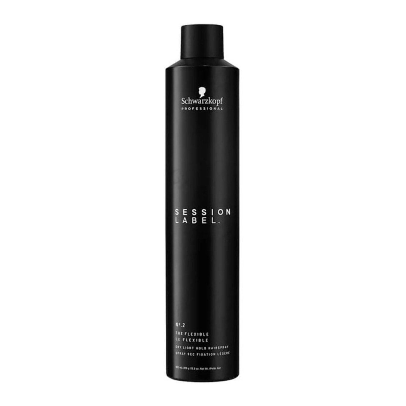 SCHWARZKOPF Session Label N° 2 The Flexible Dry Light Hold Hairspray 500ml