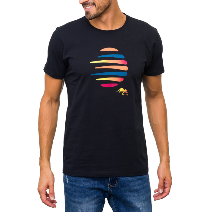 T-shirt in cotone 150 gr Hot Buttered Balangan Colore Nero