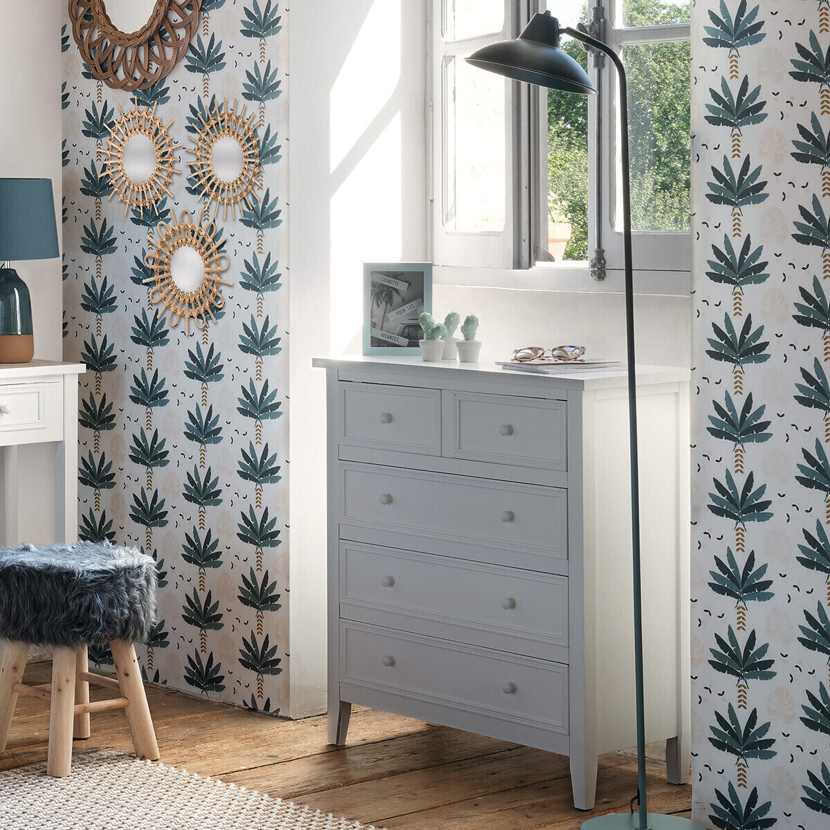 Commode "Charme" blanche